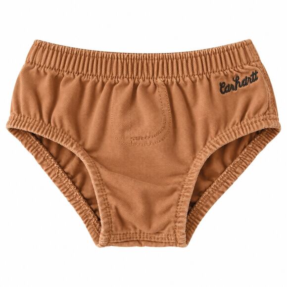 Carhartt Other - Carhartt Baby Canvas Diaper Cover - 6 Months - Brown